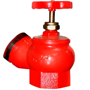 Фото 47 - Клапан пожарный (кран) КПЧ 65-1 чугунный 125° муфта - цапка.